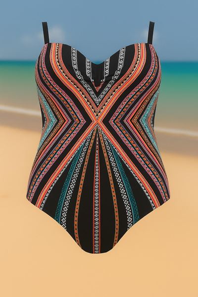Immagine di PLUS SIZE TUMMY CONTROL SWIM SUIT